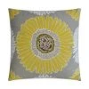 DECOR D.V. Kap Sunshine Grey Throw Pillow