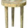 Jamie Young Large Artemis Side Table In Pearl Resin