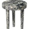 Jamie Young Small Artemis Side Table In Black Resin
