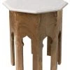 Side & End Tables Jamie Young Atlas Side Table In White Marble
