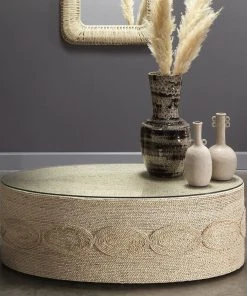 Jamie Young Barbados Oval Coffee Table