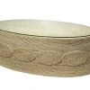 Jamie Young Barbados Oval Coffee Table