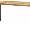 Jamie Young Farmhouse Console Table In Natural Wood LIVING ROOM