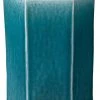 Side & End Tables Jamie Young Small Porto Side Table In Azure Ceramic