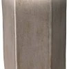 Side & End Tables Jamie Young Small Porto Side Table In Grey Ceramic