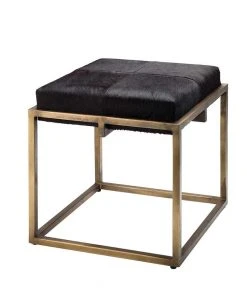Jamie Young Small Shelby Stool LIVING ROOM