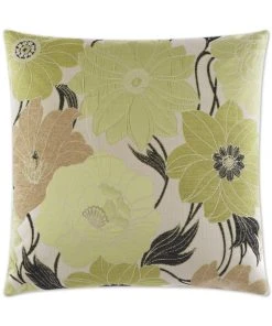 D.V. Kap Zinnia Citron Throw Pillow DECOR