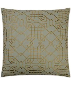 D.V. Kap Metropolitan Aqua Throw Pillow DECOR