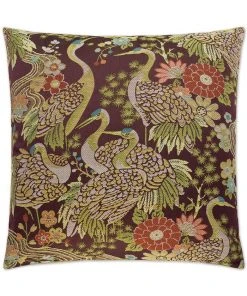 D.V. Kap Crane Throw Pillow