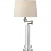 Wildwood Graduated Rounds Crystal Lamp Table Lamps
