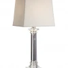 Table Lamps Wildwood Round Crystal Column Lamp