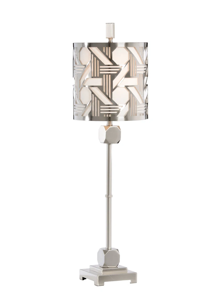 Wildwood Hutton Slim Lamp - Nickel 3 Wildwood Hutton Slim Lamp - Nickel