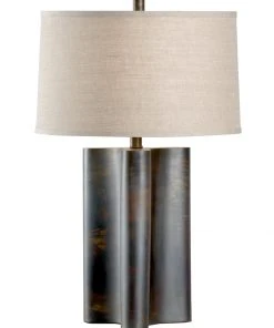 Wildwood Savoy Lamp - Scorched Bronze Table Lamps