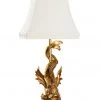 Wildwood Imperial Dragon Lamp - Gold