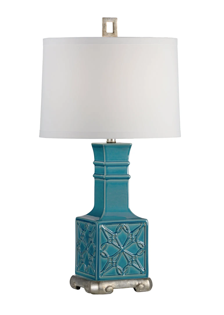 Wildwood Lila Lamp - Teal 3 Wildwood Lila Lamp - Teal