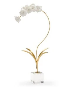 Chelsea House Large Orchid On Stand DECOR