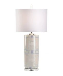 Wildwood Coral Bay Lamp - Pale Blue Table Lamps