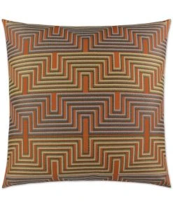 D.V. Kap Beckham Tangerine Throw Pillow DECOR