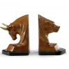 Wildwood Bull And Bear Bookends (Pr) DECOR