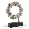 DECOR Wildwood Peony Wreath - Limestone