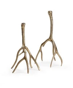 Wildwood Antler Hall Candlesticks (S2)