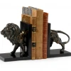 DECOR Wildwood Lioncrest Bookends (Pr)