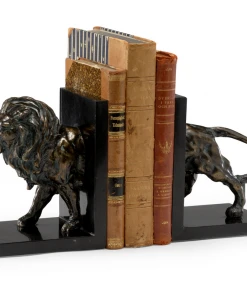 DECOR Wildwood Lioncrest Bookends (Pr)