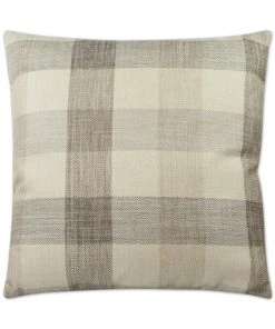 D.V. Kap Plantation Taupe Throw Pillow DECOR