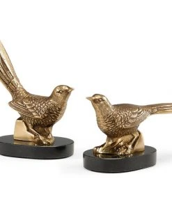 DECOR Wildwood Plinthed Birds (Pr)