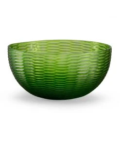 Wildwood Woven Cut Glass Centerpiece DECOR