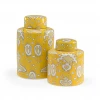 Wildwood Yellow Canisters (S2) Vases, Jars, & Bottles