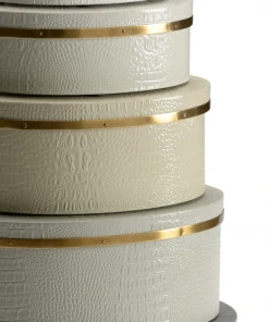 Wildwood Oval Boxes - Grays (S5)