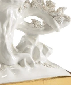 DECOR Wildwood Kyoto Accent Sculpture- China White