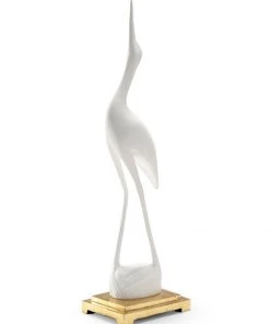 Wildwood Crane - White DECOR
