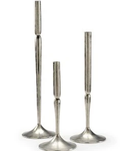 Wildwood Luna Candlesticks (S3) Candle Holders & Hurricanes