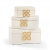 DECOR Wildwood Hampton Boxes - Snow (S3)
