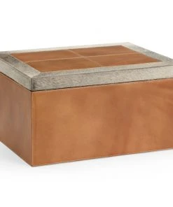 Wildwood Leather Box - Tan (Lg)