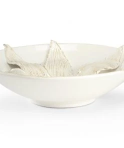 DECOR Wildwood Lily Centerpiece - Aged White