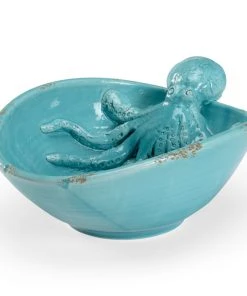 Wildwood Octopus Garden Bowl - Aqua