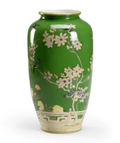 Wildwood Brook Glen Birds Vase