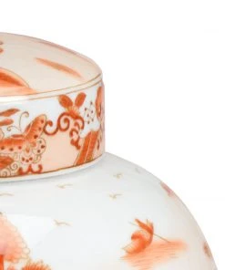 Vases, Jars, & Bottles Wildwood Chan Covered Jar - Red