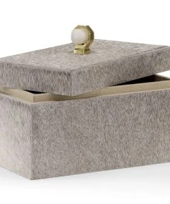 DECOR Wildwood Hyde Lodge Box - Gray