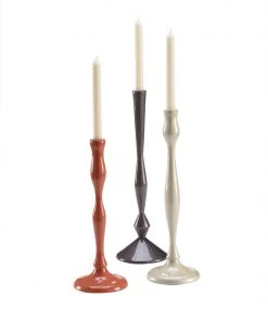 Wildwood Coral Blend Candlesticks (S3)