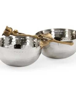 Wildwood Fresh Stem Double Bowl Bowls & Trays