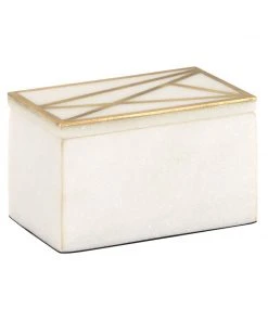 Wildwood Genesis Alabaster Box-Sm DECOR