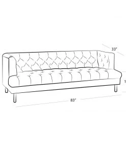 LIVING ROOM Regina Andrew Stella Velvet Sofa (Urban Bronze) 9 LIVING ROOM Regina Andrew Stella Velvet Sofa (Urban Bronze)