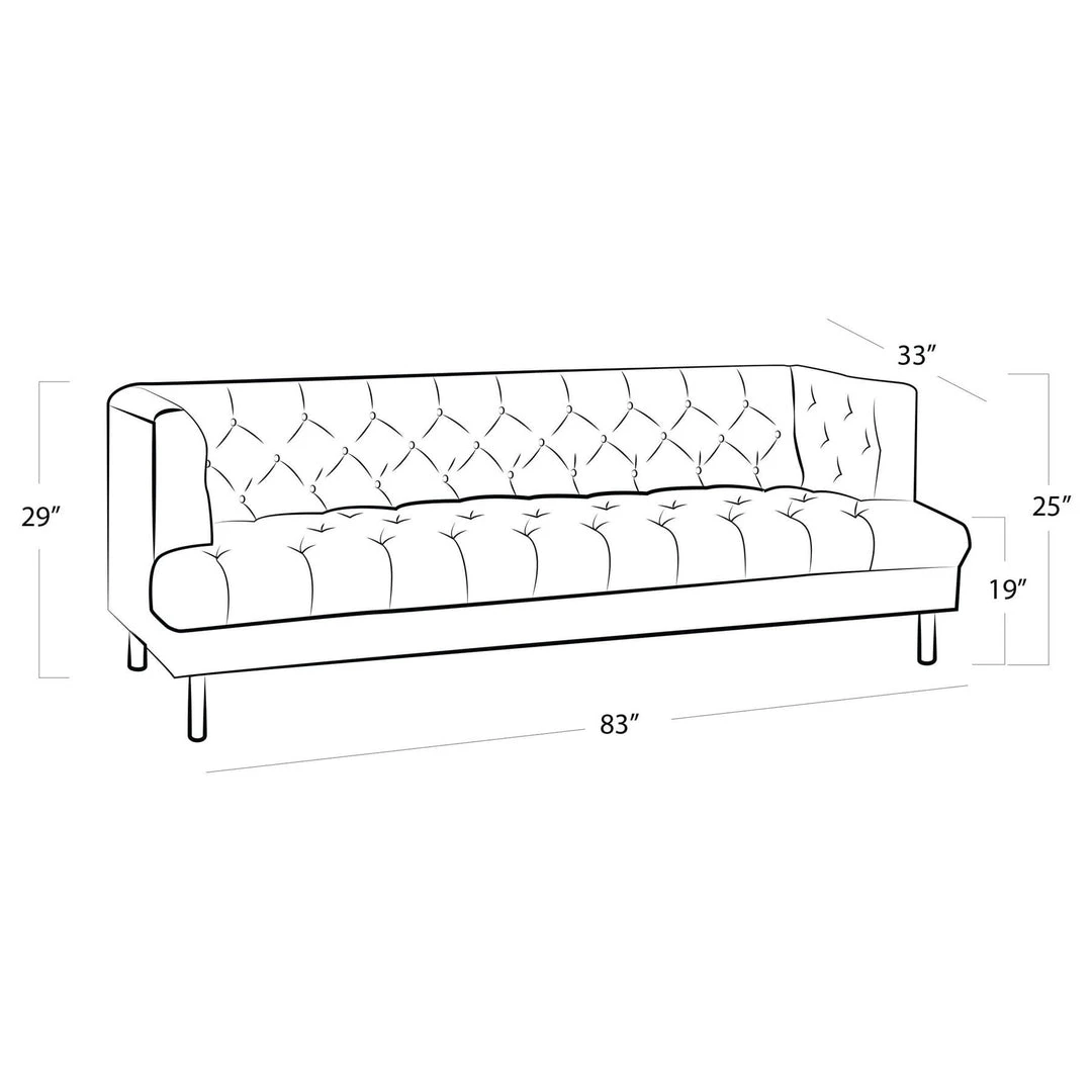 LIVING ROOM Regina Andrew Stella Velvet Sofa (Urban Bronze) 6 LIVING ROOM Regina Andrew Stella Velvet Sofa (Urban Bronze)