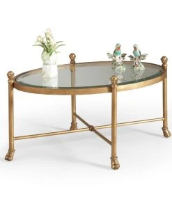 Chelsea House Gordon Oval Cocktail Table