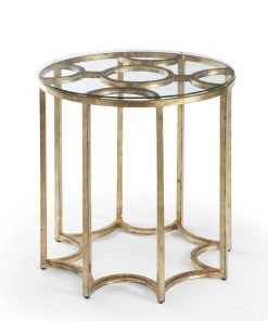 Chelsea House Lisette Side Table - Gold