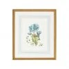 DECOR Chelsea House Bl Floral W/Ribbon-A Wall Art